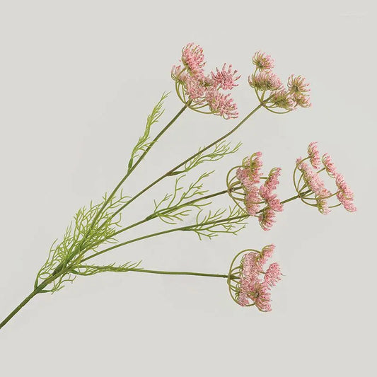 Pink Artificial Queen Anne's Lace