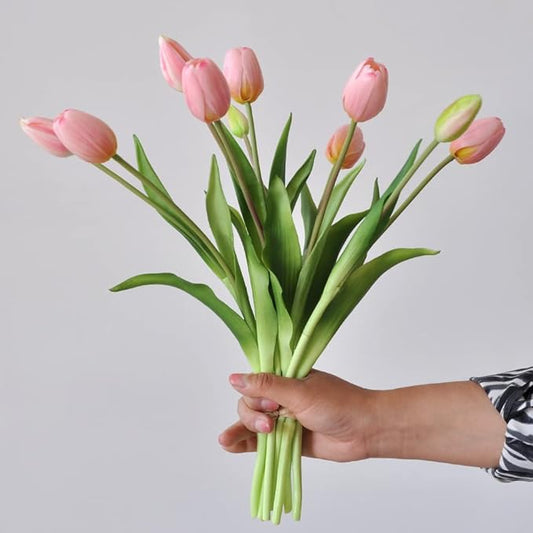 Real Touch Tulips - Pink